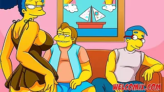 A have designs on that nobody misses - The Simptoons, Simpsons hentai porn