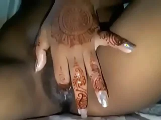 Desi girl pussy fingering at first night very stingy pussy