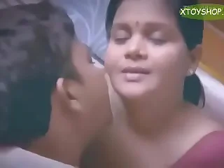 Chubby Indian   Desi Lady Prevalent Younger Man